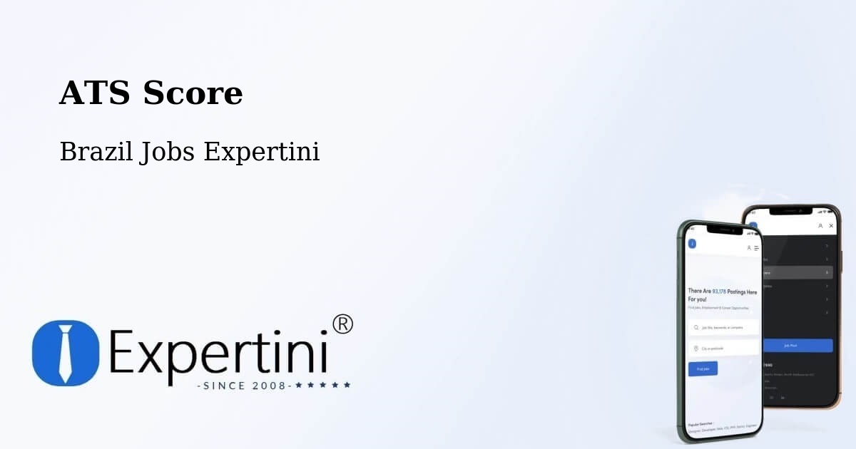 Resume ATS Score & Job Description Match Tool – Rubim - Brazil Jobs Expertini